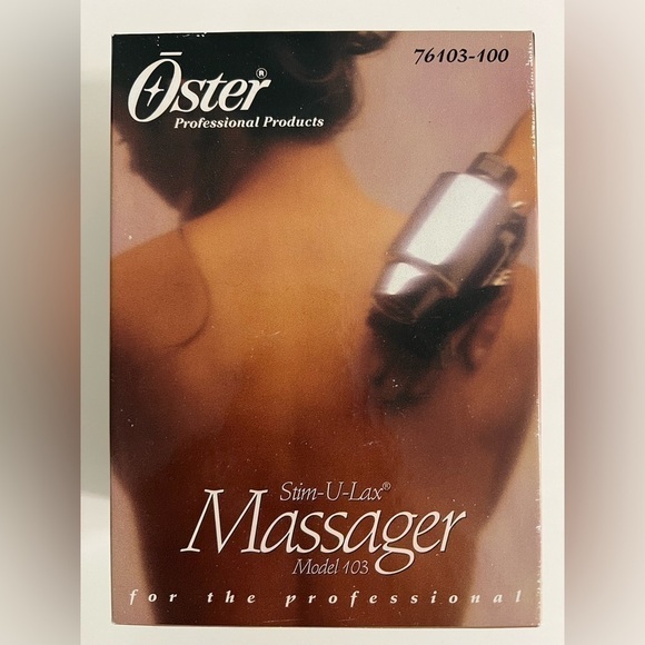 Oster Other - Oster Professional Stim-U-Lax Body Massager Model 76103-100 Tested